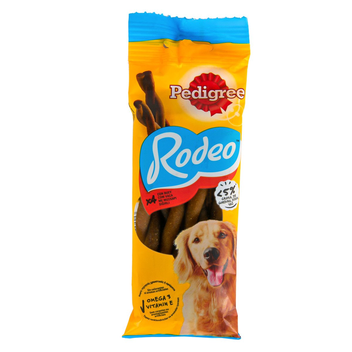 Pedigree Dog Food Rodeo With Beef 70 g