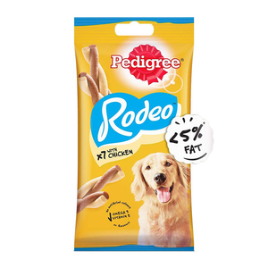 Pedigree Rodeo Chicken Dog Treat 123g