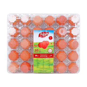 Al Wajba Premium Brown Eggs Large 30pcs