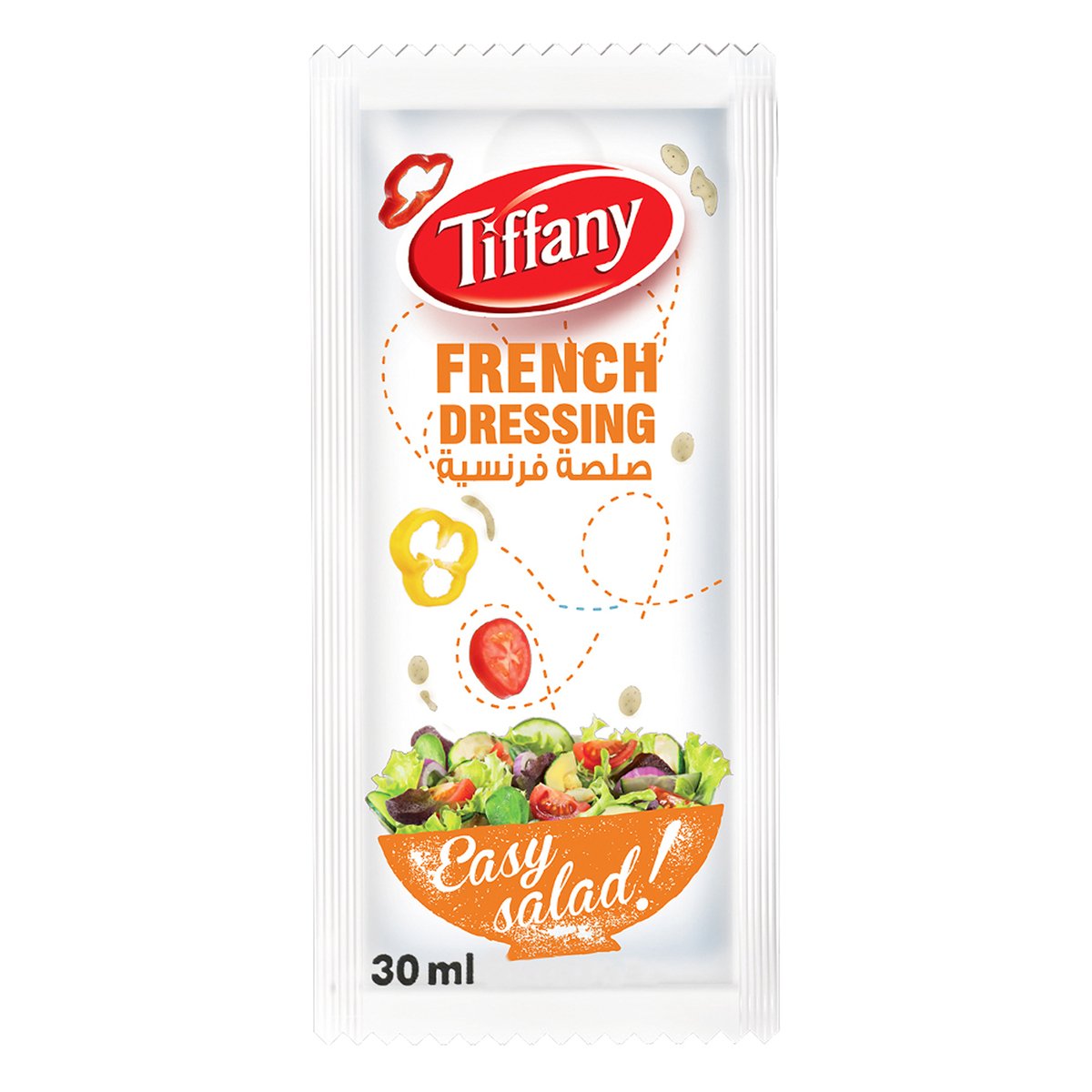 Tiffany French Salad Dressing Sachet 15 x 30ml