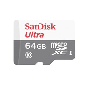 سانديسك الترا مايكرو SDXC بطاقة ذاكرة SDSQUNR 64 جيجابايت