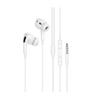 Iends Stereo Wired Earphones with 3.5mm Plug IE-HS5737, White