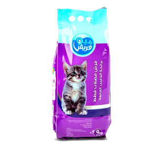Buy Meo Fresh Cat Litter Ultra Lavender 5kg Online at Best Price | Cat Litter | Lulu KSA in Saudi Arabia