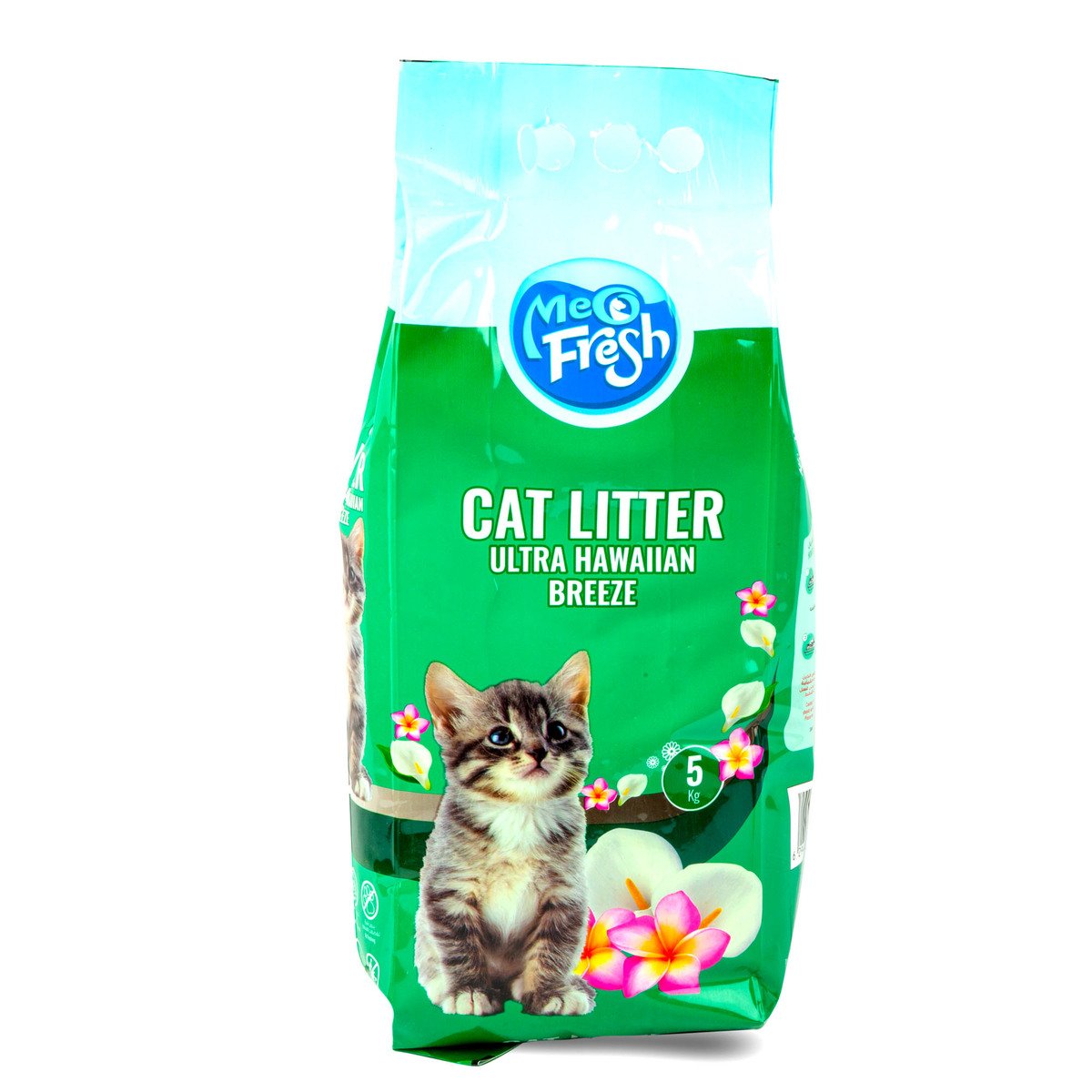 Buy Meo Fresh Cat Litter Ultra Hawaiian Breeze 5kg Online at Best Price | Cat Litter | Lulu KSA in Saudi Arabia