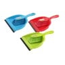 Gebi Deluxe Dolphin Dust Pan with Brush 855, 1 pc, Assorted Colors