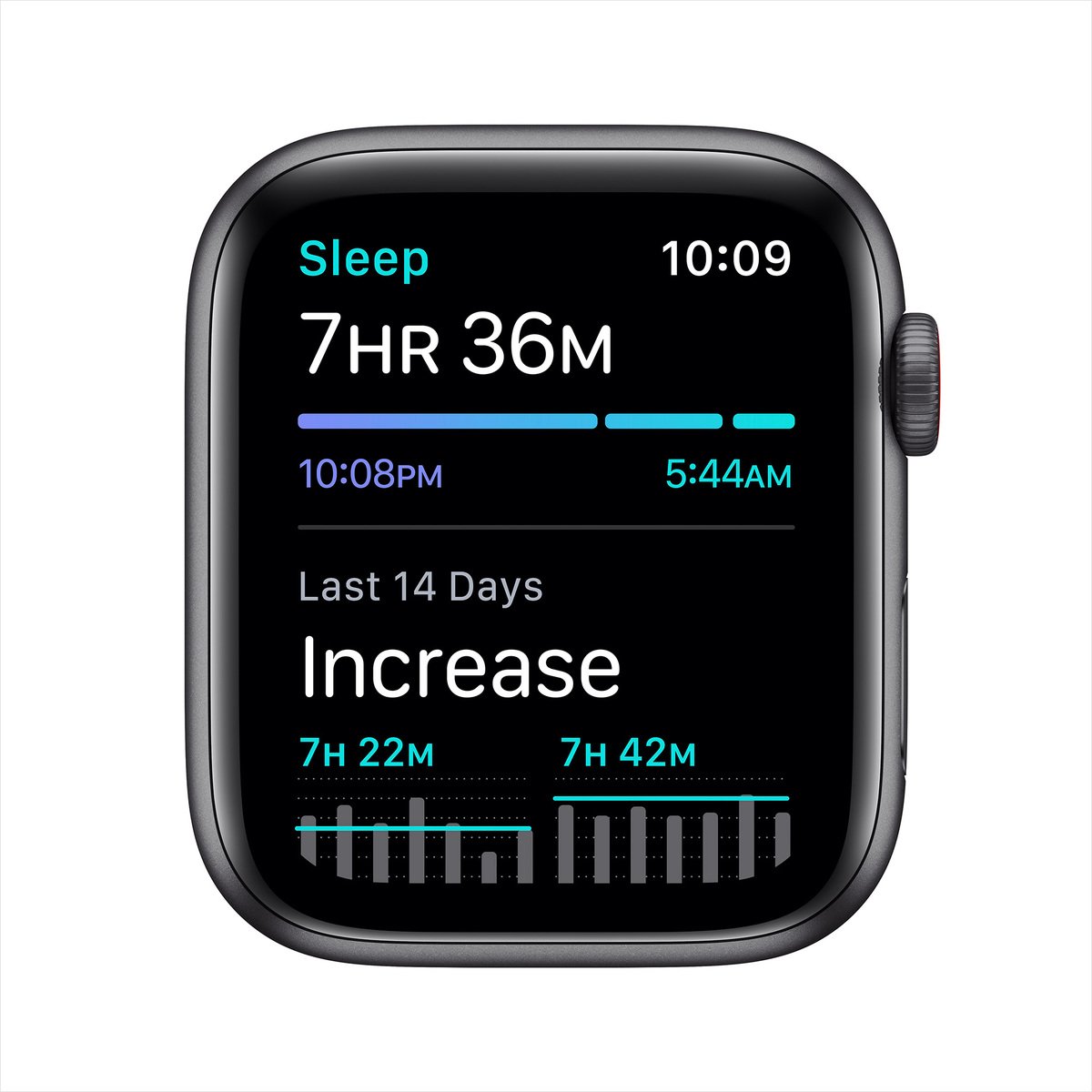 Apple Watch SE GPS + Cellular MYEL2AE/A 40mm Space Gray Aluminum Case with Sport Loop Charcoal