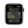 Apple Watch SE GPS + Cellular MYF12AE/A 44mm Space Gray Aluminum Case with Sport Loop Charcoal