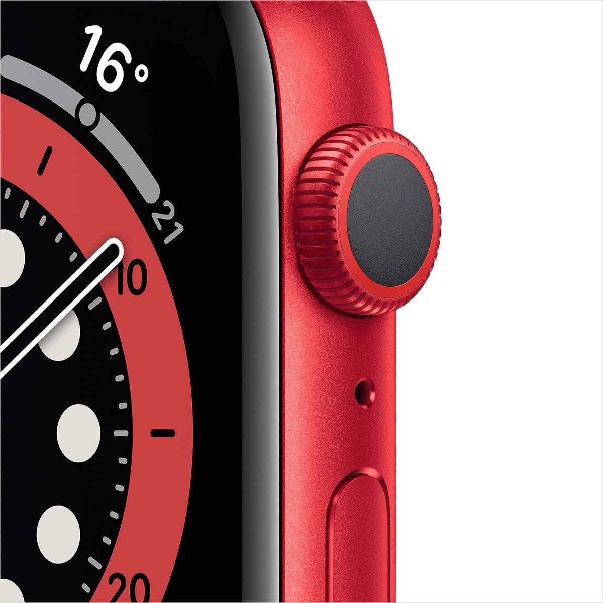Apple Watch Series 6 GPS M00A3AE/A 40mm (PRODUCT)RED Aluminum Case with Sport Band PRODUCT(RED)