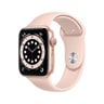 Apple Watch Series 6 GPS M00E3AE/A 44mm Gold Aluminium Case with Sport Band Pink Sand