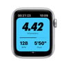 Apple Watch SE Nike GPS MYYD2AE/A 40mm Silver Aluminum Case with Sport Band Pure Platinum/Black