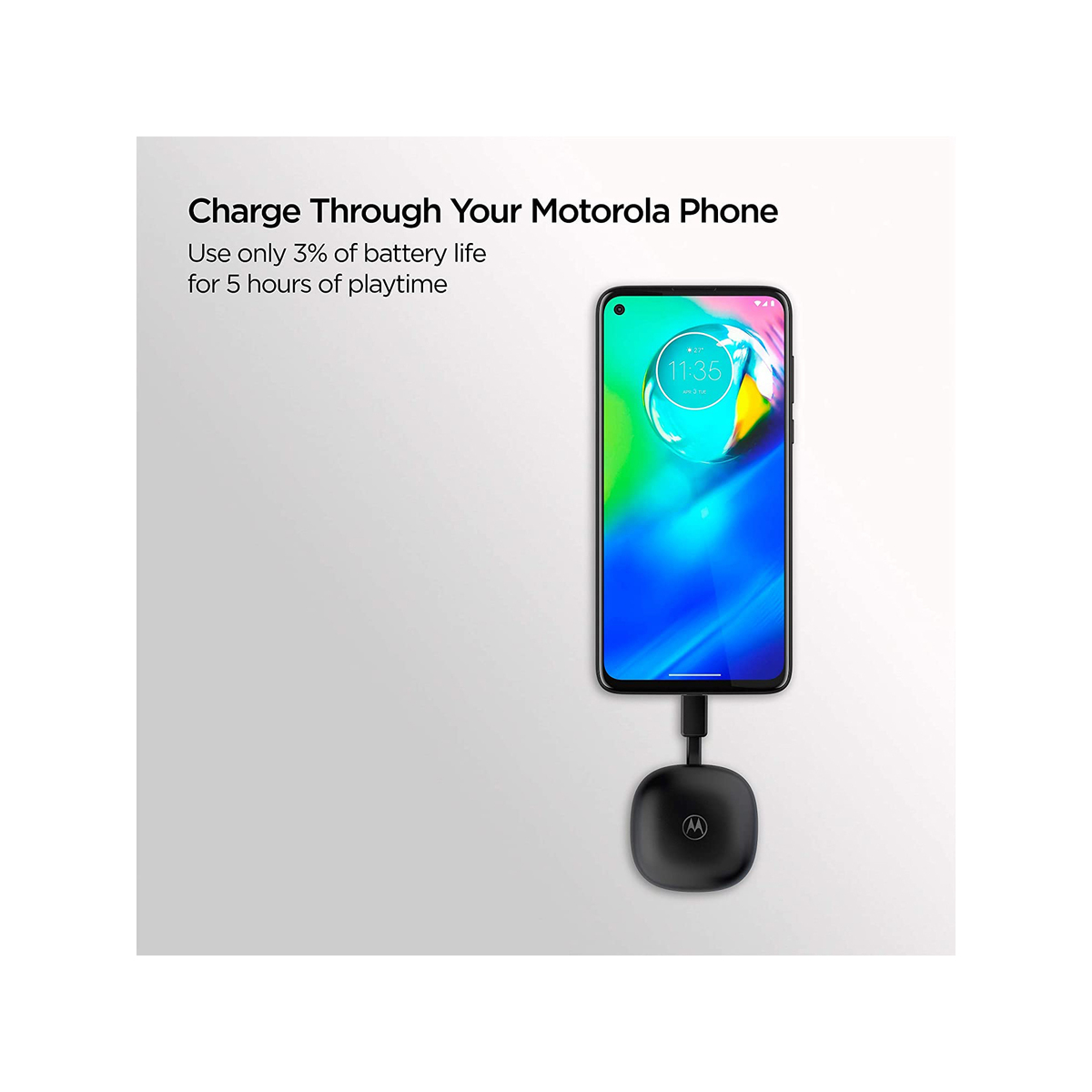 Motorola Moto Buds Charge True Wireless Bluetooth in-Ear Headphones