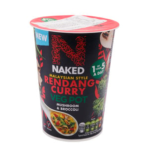 Naked Malaysian Style Rendang Curry Veg Pot 60g