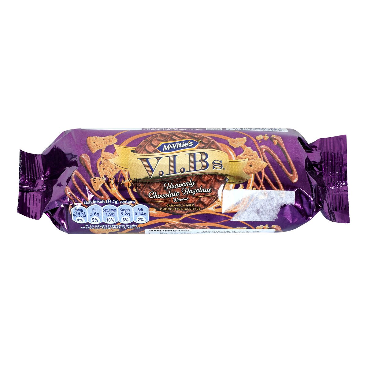 McVitie's VIBs Heavenly Chocolate Hazelnut Biscuit 250 g