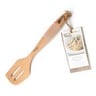 Chefline Wooden Slotted Turner with Silicon Grip, S8