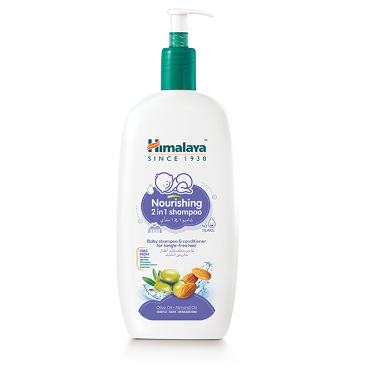 Himalaya Baby Shampoo & Conditioner 2in1 Nourishing 800ml