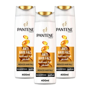 Pantene Pro-V Anti-Hair Fall Shampoo 400ml 2+1