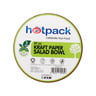 Hotpack Kraft Paper Salad Bowl Large 37oz 5pcs