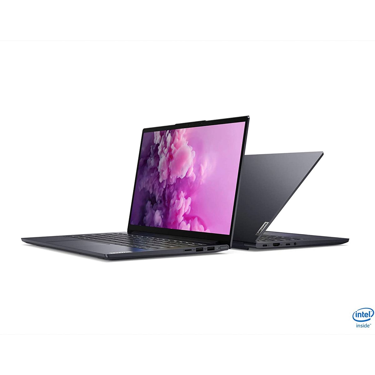 Lenovo Yoga Slim 7, Intel Core i7-1065G7, 14" FHD, 16 GB RAM, 1TB SSD, Nvidia MX350 2GB, Eng-Arb, Windows 10 Home, Slate Grey-[82A100DDAX]