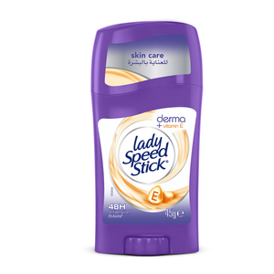 Lady Speed Stick Derma Sticks Antiperspirant Deodorant Natural Skin Restoration Vitamin E 45g