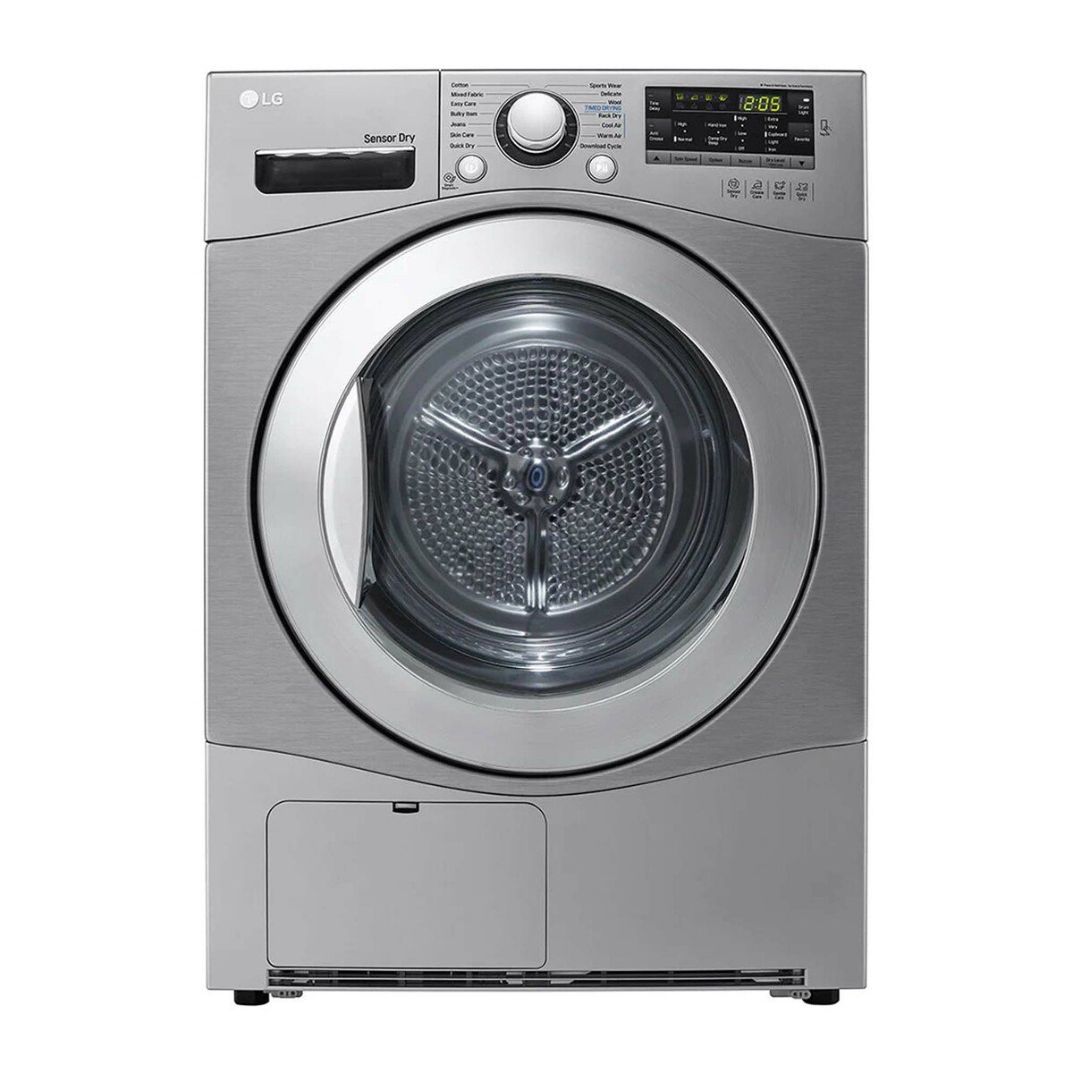 Buy LG Front Load Condenser Dryer Sensor Dry, Smart Diagnosis™ RC8066G2F 8Kg Online at Best Price | Dryer | Lulu UAE in UAE
