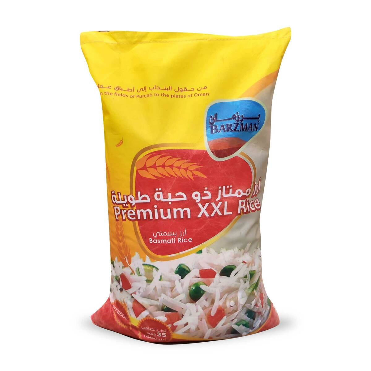 Barzman  Premium Basmati Rice XXL 35kg