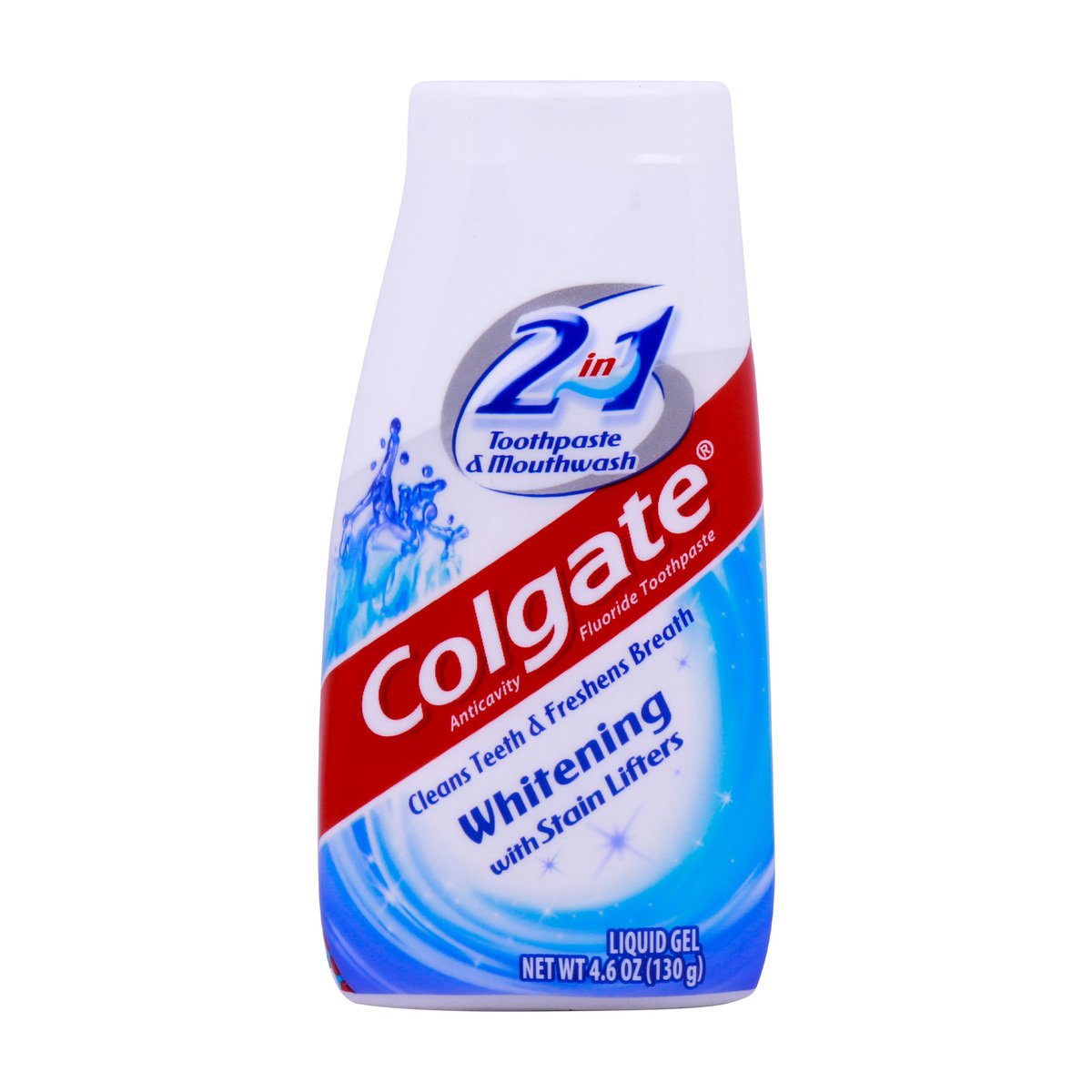 Colgate Toothpaste & Mouthwash 2in1 Whitening With Stain Lifters 130g