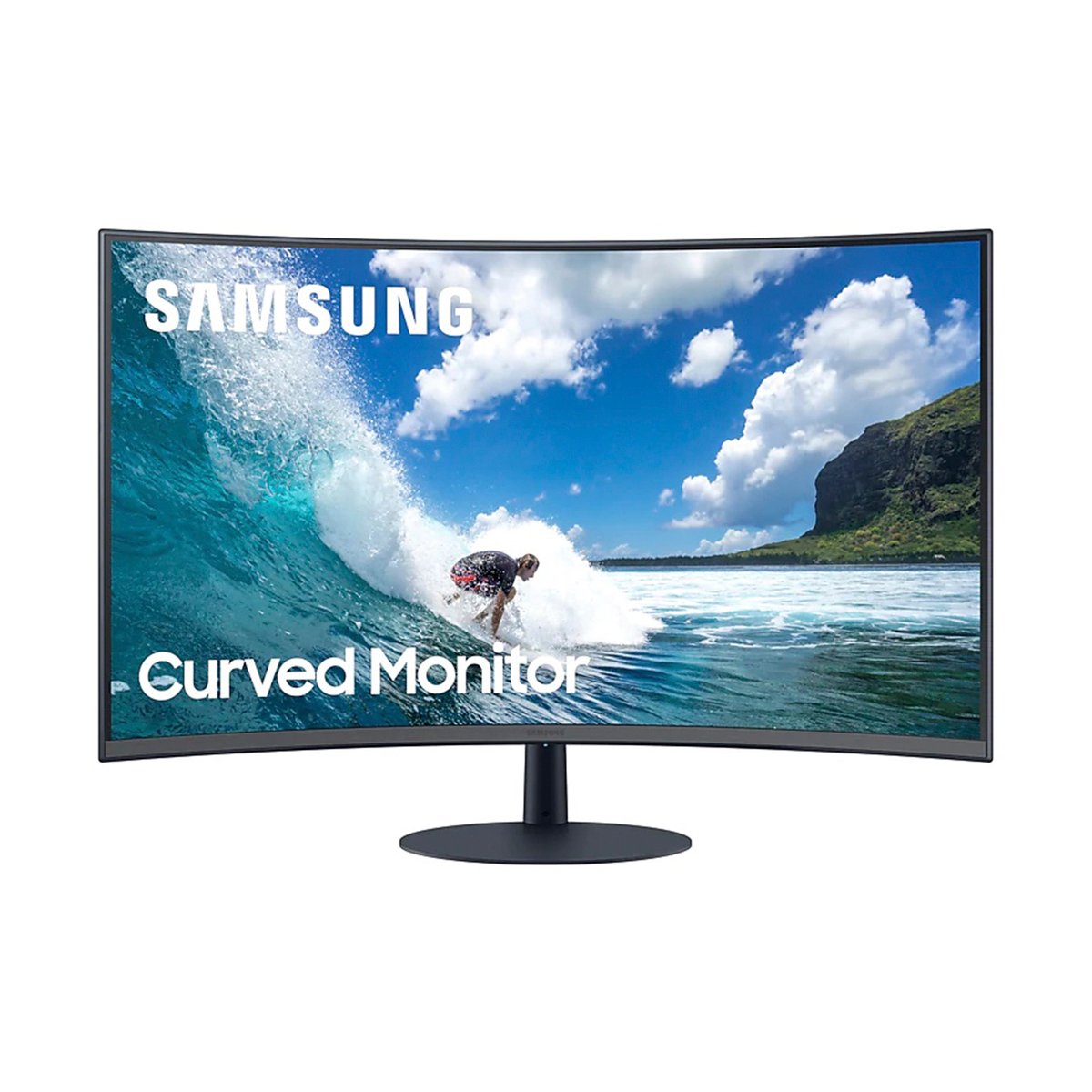 Samsung 27" Curved Monitor with optimal curvature 1000R LC27T550