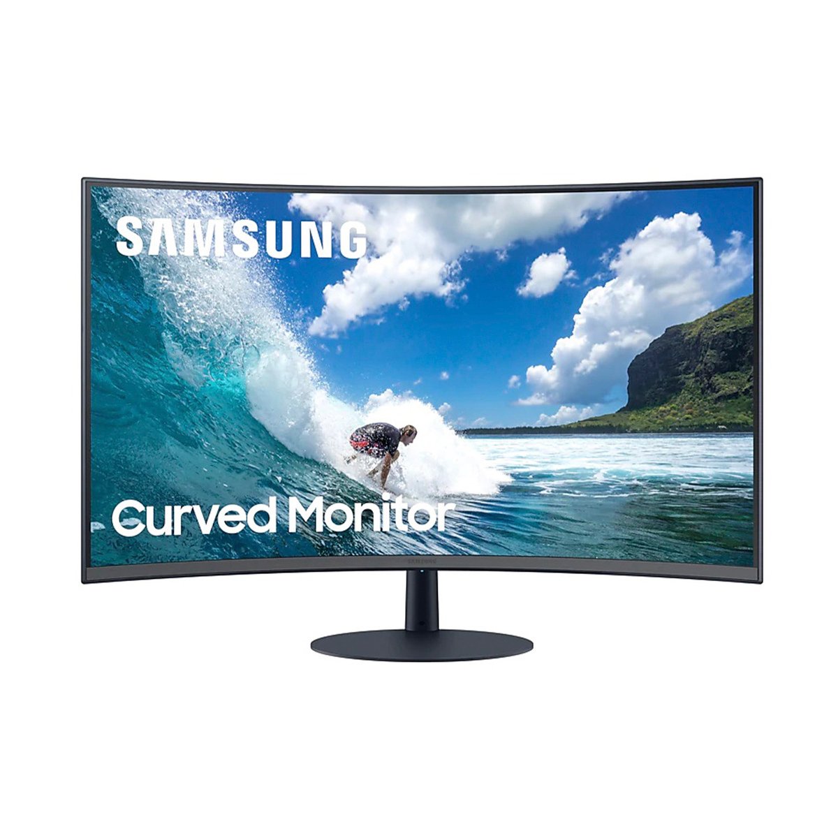 Samsung 24" Curved Monitor with optimal curvature 1000R LC24T550