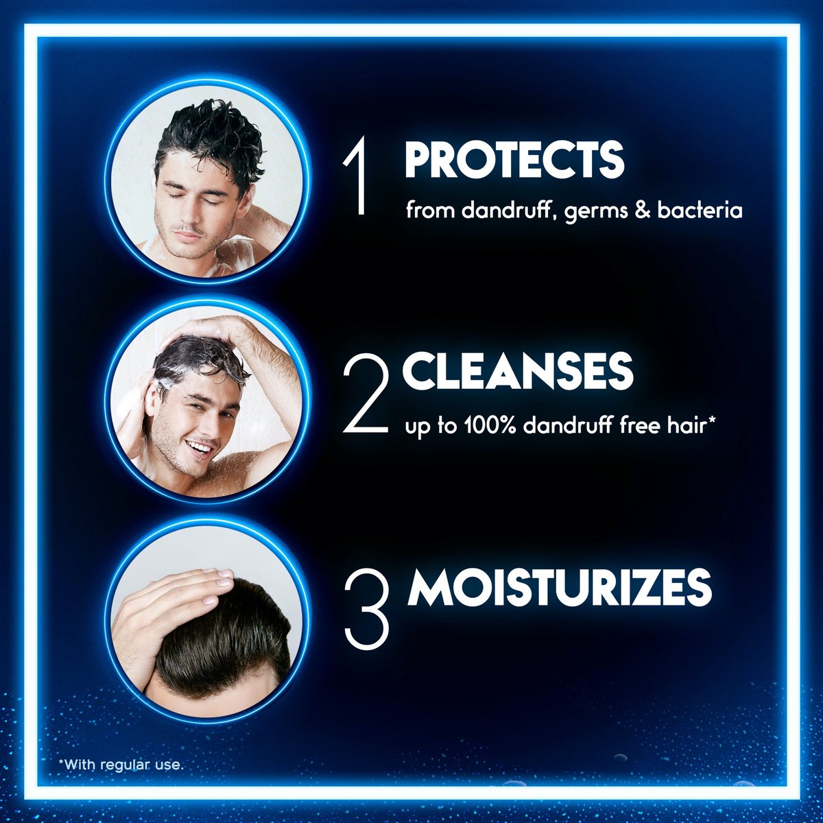 Head & Shoulders Daily Protect Anti-Dandruff Shampoo For Germs & Bacteria Protection 200ml