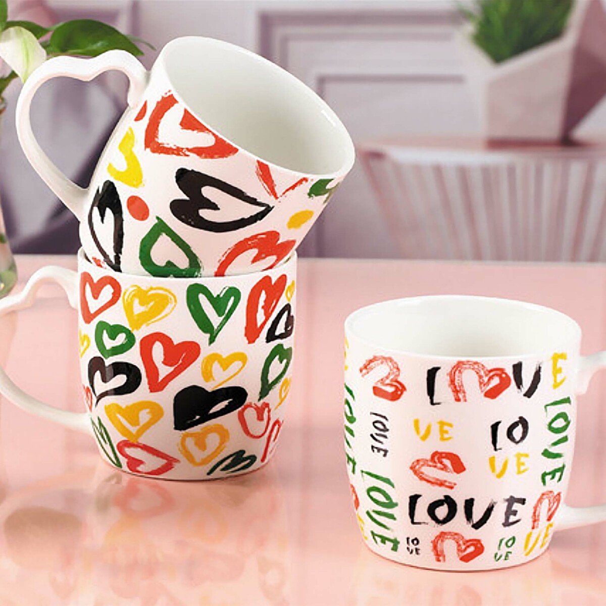 Mountain BC Valentine Mug ZPX21554 320ml 1pc Assorted Colors & Design