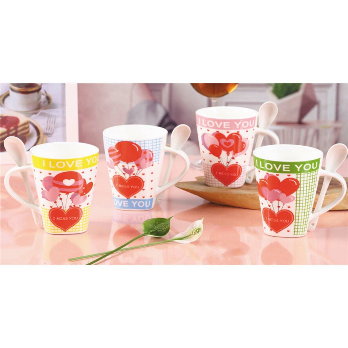 Mountain BC Valentine Mug ZPX21555 340ml 1pc Assorted Colors & Design