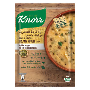 Knorr Bean & Lentil Creamy Noodle Soup 124g