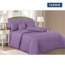 Cannon Fitted Sheet + 2pcs Pillow Cover Plain King Size 200x200cm Violet
