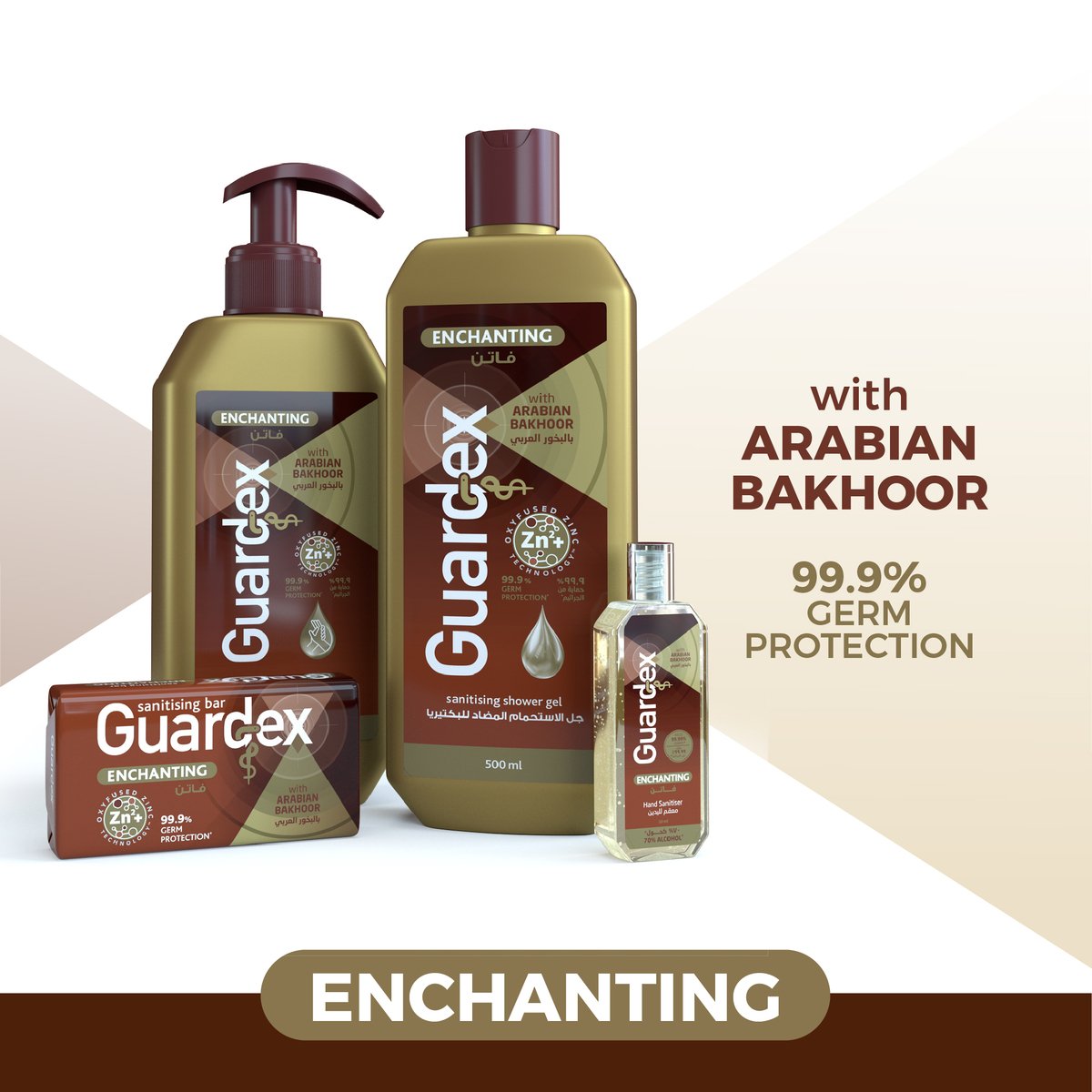 Guardex Sanitising Bar Soap Enchanting 120 g
