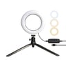 Trands Selfie Ring Light, LED Desktop Ring Light with Tripod Stand LT703