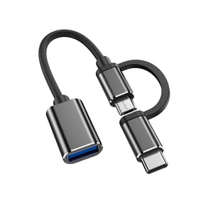 Trands 2 in 1 USB 3.0 Adapter OTG Cable CA344