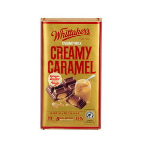 Whittaker's Milk Chocolate Creamy Caramel 250 g