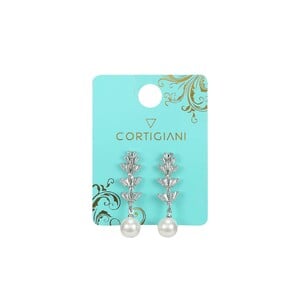 Cortigiani Stunning Pearl Earring 1495869 Silver