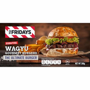TGI Fridays Wagyu Gourmet Burgers 260 g
