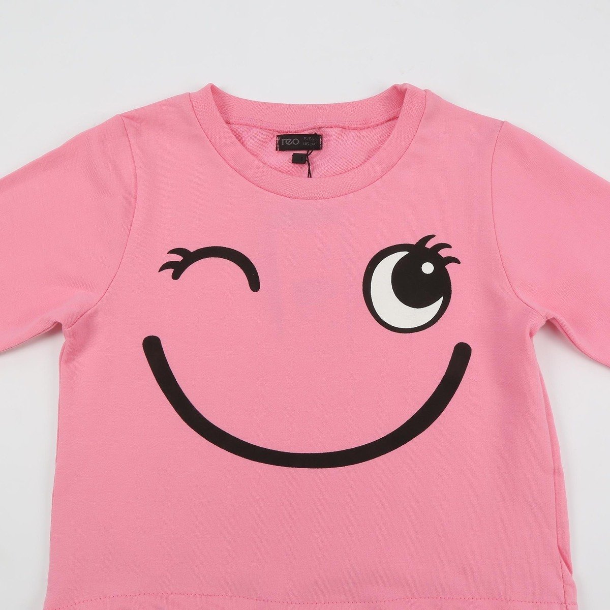 Reo Kid Girl Sweatshirt D9KG111A Pink 7-8Y