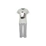 Eten Boys Pyjama Set Short Sleeve Grey White PYVJO-01 2-3Y