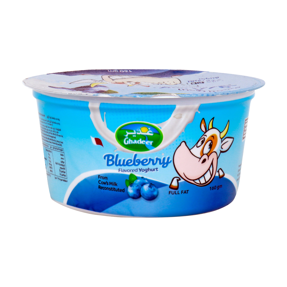 Ghadeer Flavored Yoghurt Blueberry 160g
