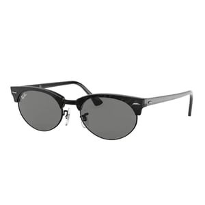 راي بان نظارة شمسية للجنسين 0RB3946 بتصميم بيضاوي و لون أسود