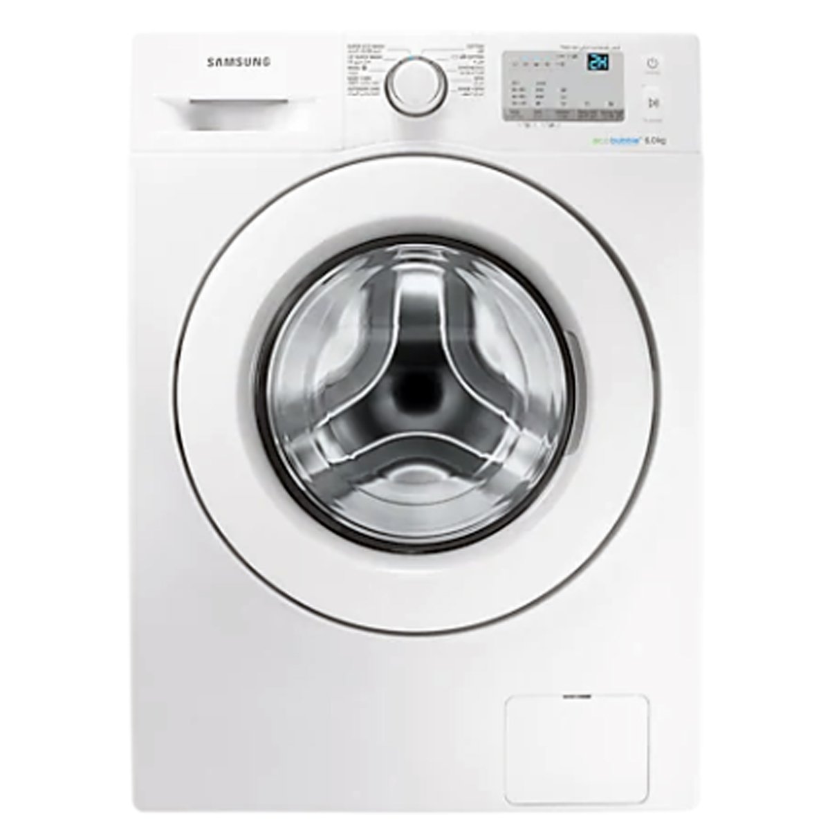Samsung Front Load Washing Machine with EcoBubble WW60J3063LW1YL 6Kg