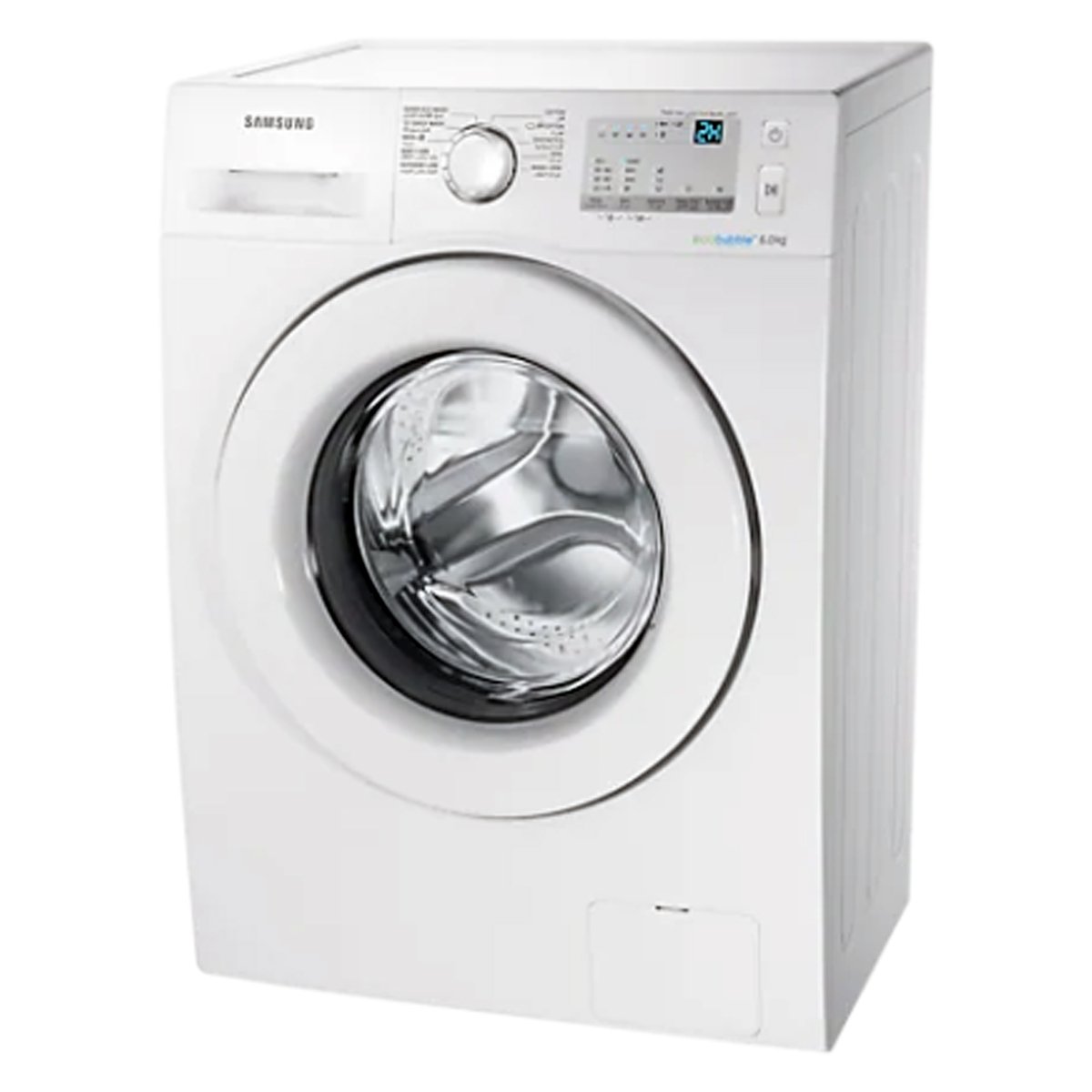 Samsung Front Load Washing Machine with EcoBubble WW60J3063LW1YL 6Kg