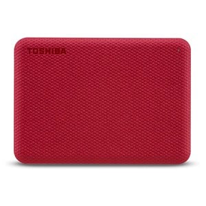 Toshiba Canvio Advance external hard drive 1TB Red (TCA10ER)