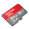سانديسك الترا مايكرو SDHC بطاقة ذاكرة SDSQUA4 64 جيجابايت