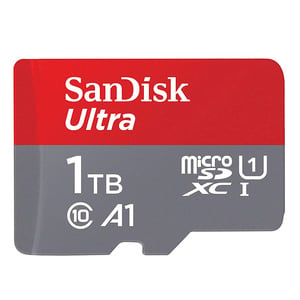 1TB SanDisk Ultra® microSDXC 120MB/s  A1 Class 10 UHS-I