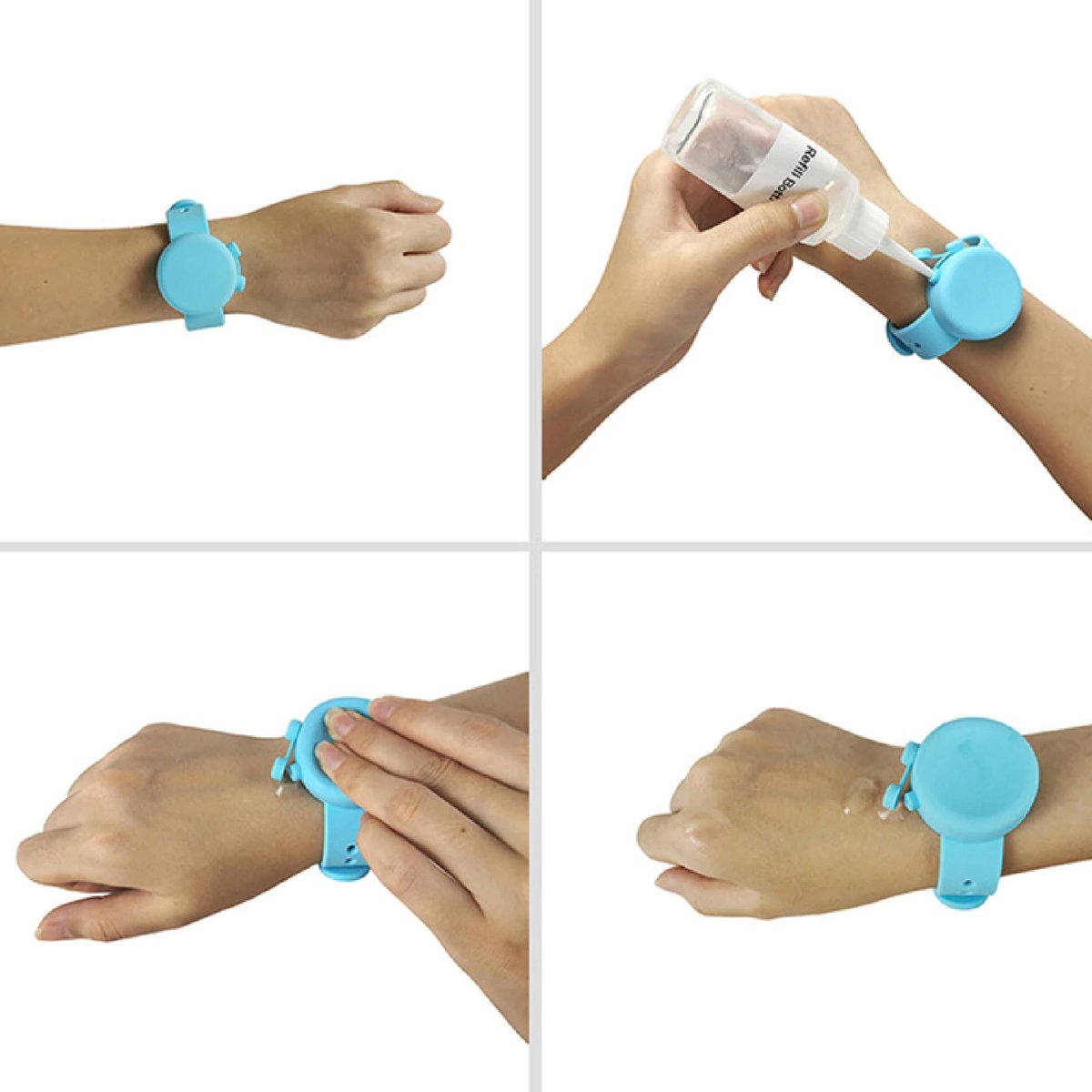 Iends Wristband Hand Sanitizer Bracelet Dispenser BA436