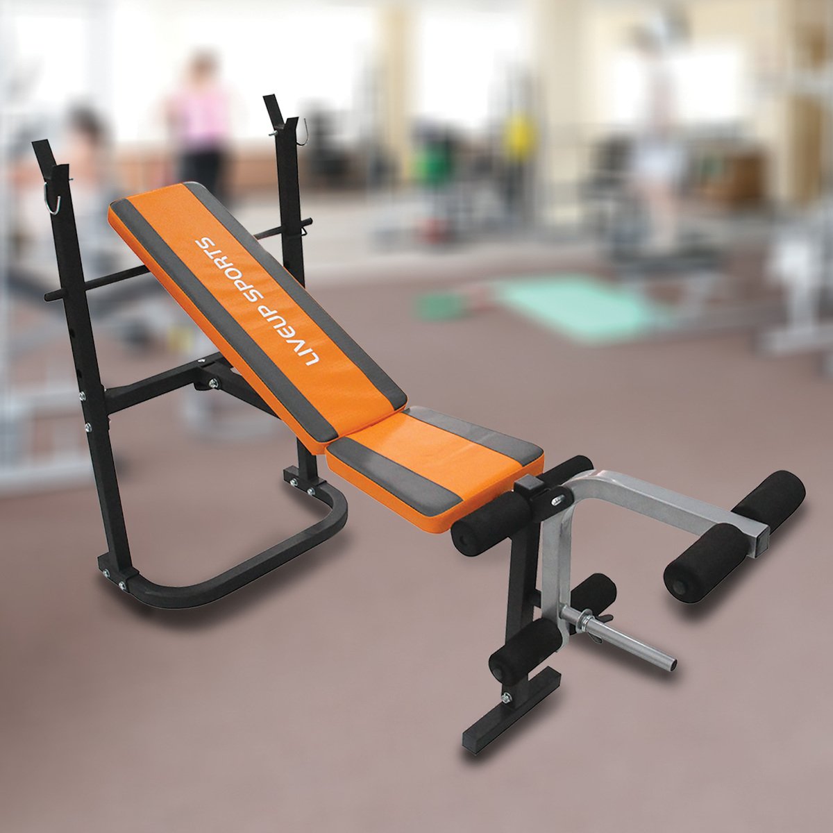LIVE-UP Fitness Weight Bench BLK LS1102